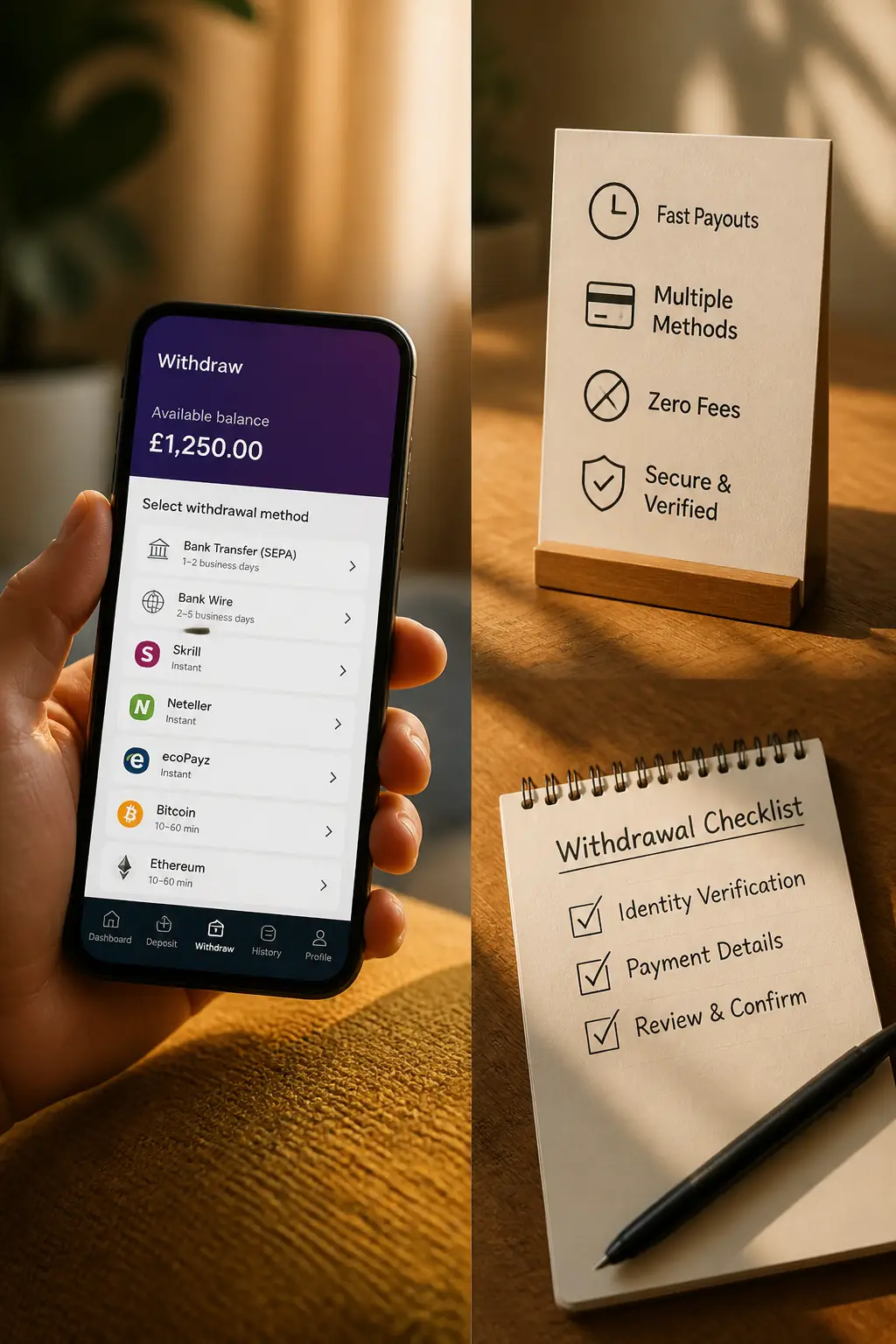 MyStake Casino Withdrawal United Kingdom – Fast Payouts & Methods visual guide for MyStake Casino